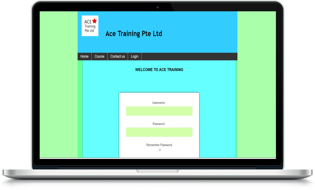 Ace Training Pte Ltd Project